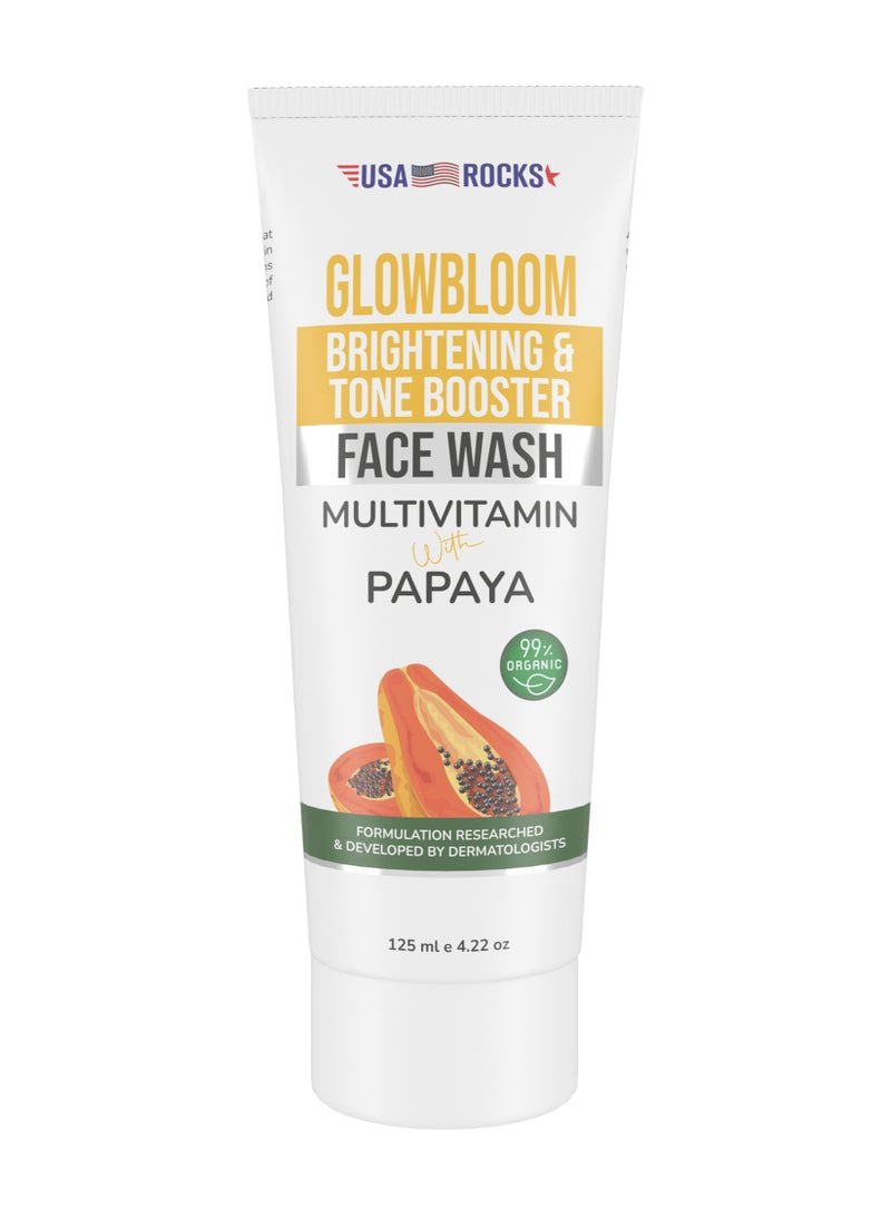 USA ROCKS Facewash - Multi Vitamin with Papaya - Image 1